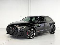 2016 Audi RS3 8V MY16 Four Wheel Drive Mythos Black