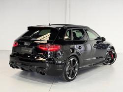 2016 Audi RS3 8V MY16 Four Wheel Drive Mythos Black