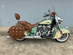 Indian Chief Vintage W Green-IV Cream