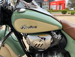 2020 Indian CHIEF VINTAGE W GREEN-IV CREAM Green