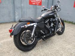 2012 HARLEY-DAVIDSON XL1200C 1200 CUSTOM BLACK