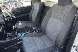 2017 Toyota Hilux Workmate TGN121R Glacier White