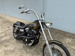 2008 HARLEY-DAVIDSON FXDB STREET BOB Green