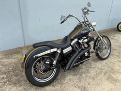 2008 HARLEY-DAVIDSON FXDB STREET BOB Green
