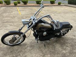 2008 HARLEY-DAVIDSON FXDB STREET BOB Green