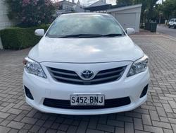 2013 Toyota Corolla Ascent ZRE152R Glacier White
