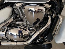 2012 Suzuki Boulevard C50T (VL800T) Boulevard White