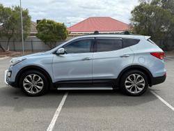 2013 Hyundai Santa Fe Highlander DM MY14 4X4 On Demand Creamy White