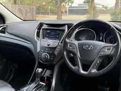 2013 Hyundai Santa Fe Highlander DM MY14 4X4 On Demand Creamy White