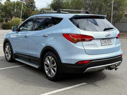 2013 Hyundai Santa Fe Highlander DM MY14 4X4 On Demand Creamy White