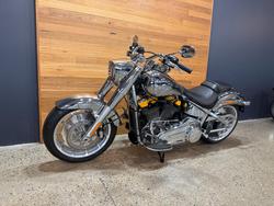 2025 HARLEY-DAVIDSON FLSTFI FAT BOY GRAY GHOST