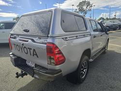 2018 Toyota Hilux SR GUN126R 4X4 Dual Range Silver Sky
