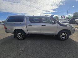 2018 Toyota Hilux SR GUN126R 4X4 Dual Range Silver Sky