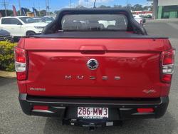 2022 SsangYong Musso Ultimate Luxury Q215 MY21 4X4 Dual Range Indian Red
