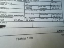 2015 HYUNDAI I20 Active