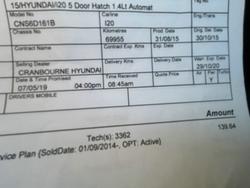 2015 HYUNDAI I20 Active