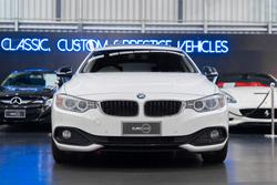2015 BMW 4 Series 420d Sport Line F36 Alpine White