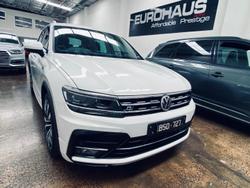 2017 Volkswagen Tiguan 162TSI Highline 5N MY18 Four Wheel Drive Pure White