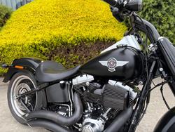 2017 HARLEY-DAVIDSON FLSTFB FAT BOY LO Black