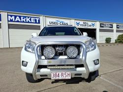 2011 Toyota Landcruiser Prado GXL GRJ150R 4X4 Constant Glacier White