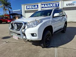 2011 Toyota Landcruiser Prado GXL GRJ150R 4X4 Constant Glacier White