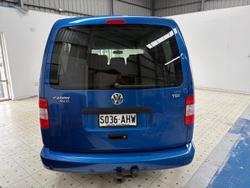 2010 Volkswagen Caddy 2K MY10 Beluga Blue
