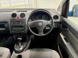 2010 Volkswagen Caddy 2K MY10 Beluga Blue