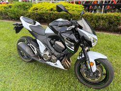 2013 Kawasaki Z800 ABS (ZR800) White