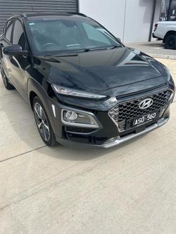 2017 Hyundai Kona Highlander OS MY18 AWD Phantom Black