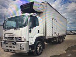 2017 Isuzu F Series FVL240-300 WHITE