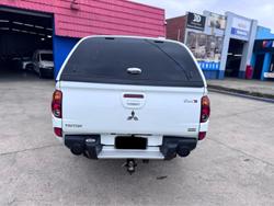 2013 Mitsubishi Triton GLX-R MN MY13 4X4 Dual Range White