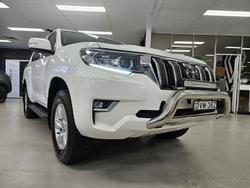 2018 Toyota Landcruiser Prado GXL GDJ150R 4X4 Dual Range Glacier White