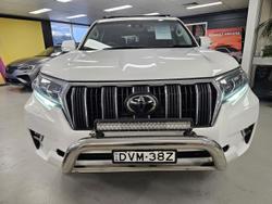 2018 Toyota Landcruiser Prado GXL GDJ150R 4X4 Dual Range Glacier White