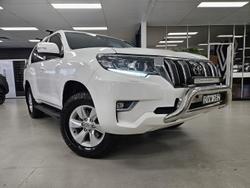 2018 Toyota Landcruiser Prado GXL GDJ150R 4X4 Dual Range Glacier White
