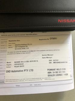 2020 Nissan Navara SL D23 Series 4 4X4 Dual Range Polar White