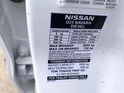 2020 Nissan Navara SL D23 Series 4 4X4 Dual Range Polar White