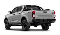 2025 Isuzu D-MAX X-RIDER MY25.5 4X4 Dual Range Mercury Silver