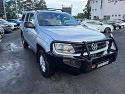 2017 VOLKSWAGEN AMAROK TDI420 CORE EDITION (4x4) 2H MY17 SILVER OR CHROME