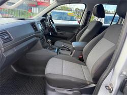 2017 VOLKSWAGEN AMAROK TDI420 CORE EDITION (4x4) 2H MY17 SILVER OR CHROME