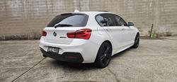 2018 BMW 1 Series 125i M Sport Shadow Edition F20 LCI-2 Alpine White