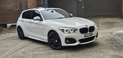 2018 BMW 1 Series 125i M Sport Shadow Edition F20 LCI-2 Alpine White