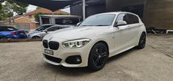 2018 BMW 1 Series 125i M Sport Shadow Edition F20 LCI-2 Alpine White