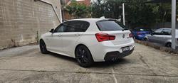 2018 BMW 1 Series 125i M Sport Shadow Edition F20 LCI-2 Alpine White