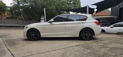 2018 BMW 1 Series 125i M Sport Shadow Edition F20 LCI-2 Alpine White