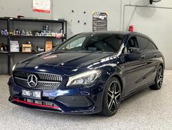 2017 Mercedes-Benz CLA-Class CLA250 Sport X117 Four Wheel Drive Night Black