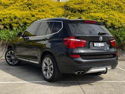 2017 BMW X3 xDrive30d F25 LCI 4X4 Constant Black Sapphire