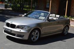 2008 BMW 1 Series 125i E88 Cashmere Silver