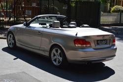 2008 BMW 1 Series 125i E88 Cashmere Silver