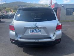 2013 Toyota Kluger Grande GSU40R Silver Pearl