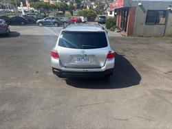 2013 Toyota Kluger Grande GSU40R Silver Pearl